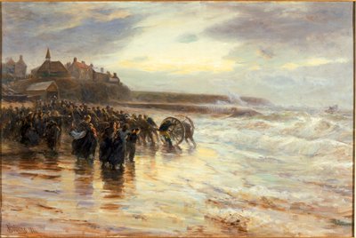 Das Rettungsboot, 1884 von Robert Jobling